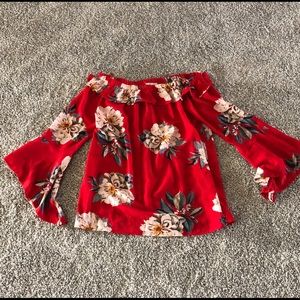 Off the shoulder top